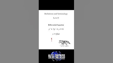 Differential Equations The Language of Nature