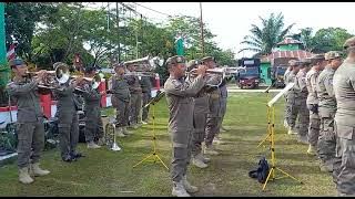 penghormatan PATI korsik satpol PP kab. Pelalawan