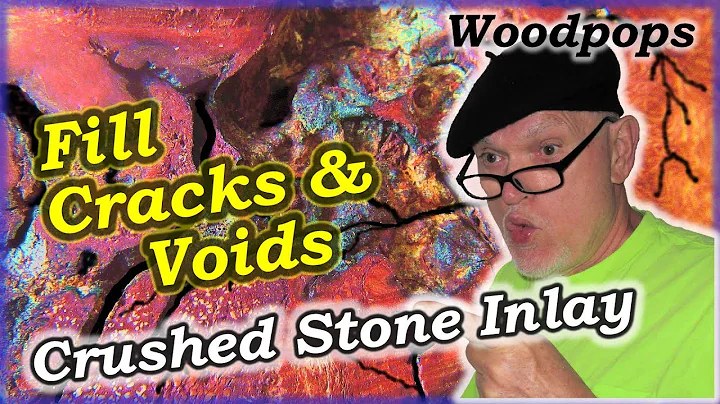 Woodturning Art Fill Cracks And Voids With Crushed...