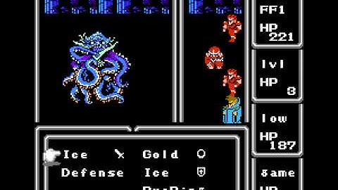 Final Fantasy Low Level Game (26b of 28) - Kraken