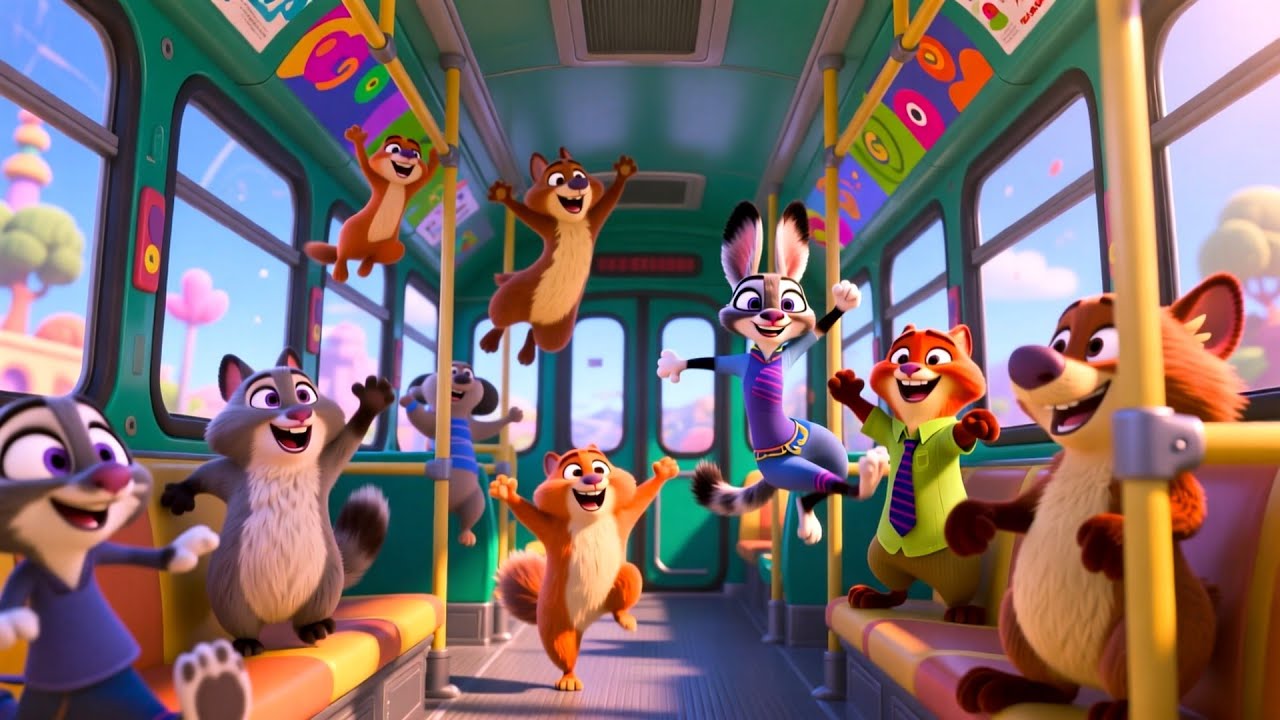 Beep Beep Busy Bus 🚌🚦 | Learn Vehicles & Fun Songs for Kids | Preschool Learning Video