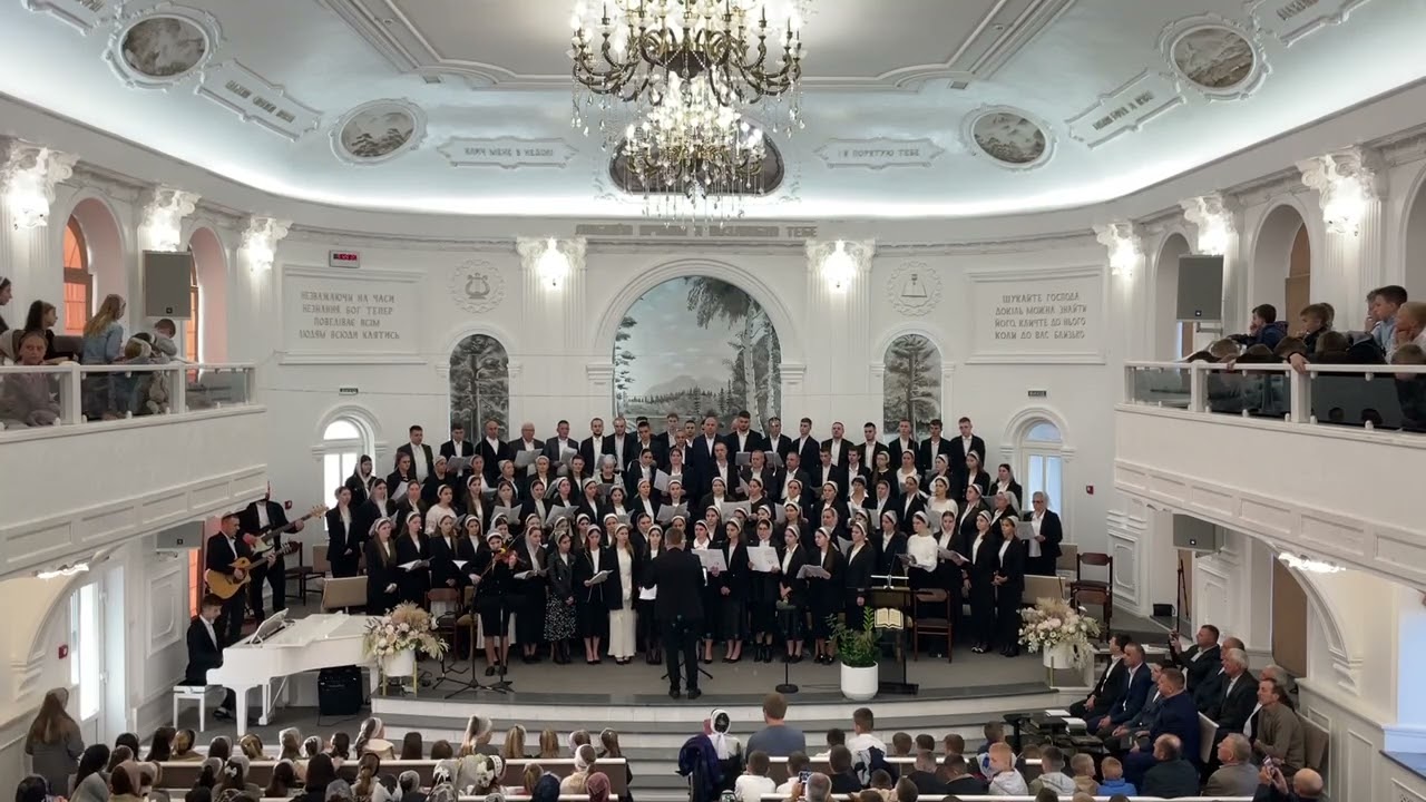 Хвали, о душе моя, Господа! Об'єднаний хор села Кам'янки.