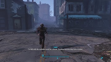 Synth Curie "To talk with the institute would be a dream. So many marvels they have created"