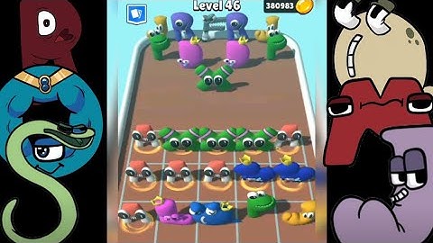 Merge Alphabet Lore Run level 46 Gameplay Walkthrough Android iOS