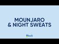 Does Mounjaro cause night sweats? What the evidence shows
