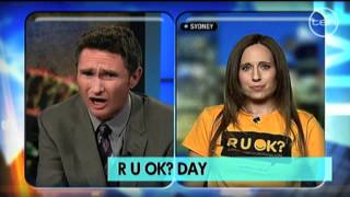 Channel Tens The Project Interviews R U Ok? Director Janina Nearn R U Ok?