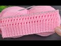 सिर्फ़ चार फंदे का बुनाई डिजाइन।knitting pattern | for cordigan/scarf/sweater &amp; baby boy &amp; girl