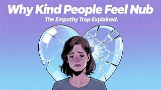 Why Kind People Feel Numb: The Empathy Trap Explained 🥀 #mentalhealth #psychology