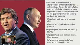 Entrevista de Tucker Carlson tuvo más vistas que el Superbowl, aquí las razones | Alfredo Jalife by Alfredo Jalife 11,298 views 3 months ago 8 minutes, 40 seconds