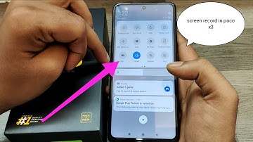 How to Screen Record in POCO X3,POCO X2,POCO X3 pro| recording/ screen recording with audio|Recorder
