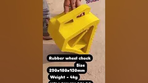 KTI Why Every Vehicle Needs a Rubber Wheel Chock | Ultimate Safety Guide
