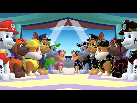 Paw Patrol Mighty Pups Save Adventure Bay-Snow Rescue Mission Let's Play Pt2