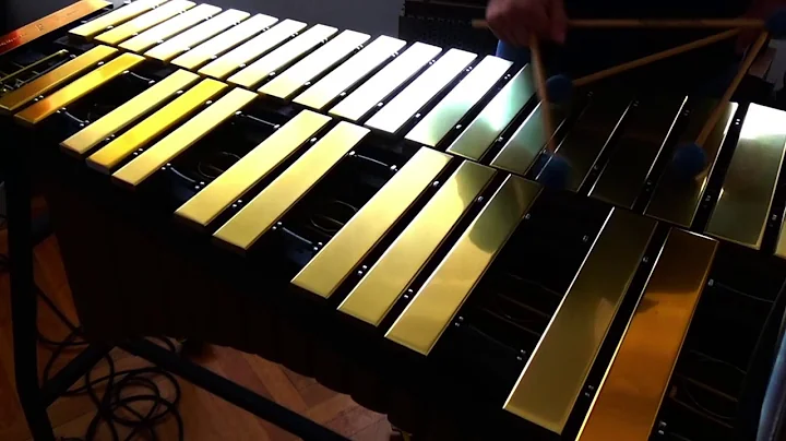 Musser M55 Gold E-Vibe from 1973