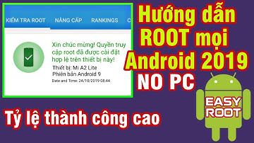 ⚡FULL⚡ Cách ROOT mọi Android 2019 cực dễ không cần PC - How to ROOT Any Android 2019 Without PC