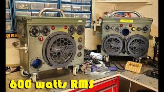 Demo The Most Powerful Diy-Made Bluetooth Ammo Can Speaker - How To Get Max Bass From A Can