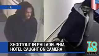 فيديو مثير للشرطة وهم يطلقون النار في فندق فيلادلفيا