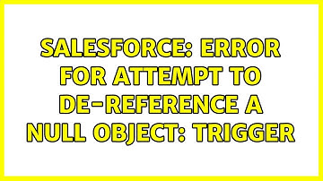 Salesforce: Error for Attempt to de-reference a null object: Trigger