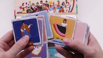 Outfits Memory Match Game Atuendos Latinos Table Games