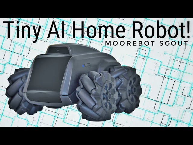 Moorebot Scout Wifi遠隔操作 防犯カメラ 自立走行ラジコン 未開封