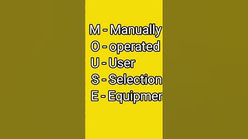 Mouse ka full form #mouse #fullform #gk #knowledge #computer #trending #viral #shorts