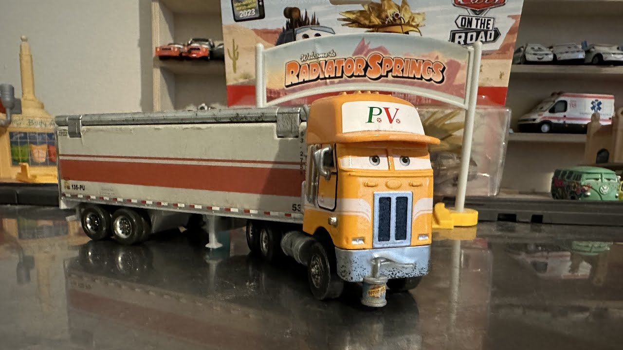 Mattel Disney Pixar Cars Paul Valdez - YouTube