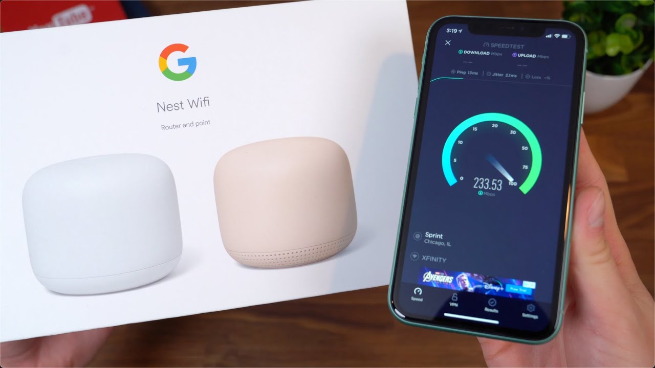 Google Nest Wifi router