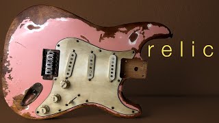 How to Relic a Pickguard, Plastic and Hardware