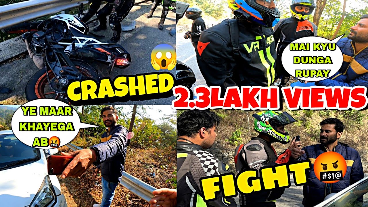 DRUNK CHAPRI DRIVER HIT MY BIKE💔 AND RUN AWAY 😱 ||ROAD RAGE 😡 #roadrage #fight #hyperriding