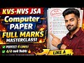 KVS JSA 5 IMP DESCRIPTIVE PAPER QUESTION😨🔥🔥|Full मार्क्स पक्के| Game Changer Video| KVS TIER 2 #kvs 