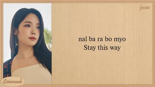 fromis_9 Stay This Way Easy Lyrics