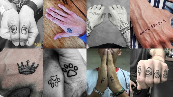 Tatuagem delicada na mao  Small finger tattoos, Small hand tattoos, Hand  tattoos