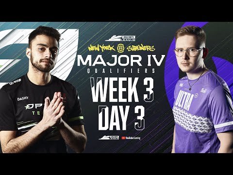 Call of Duty League Major IV Qualifiers Week 3 | Day 3