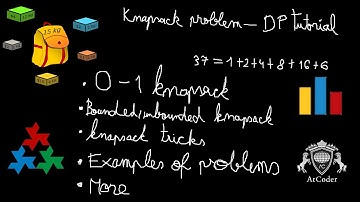 Tutorial - Dynamic Programming - Everything about Knapsack Problem