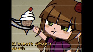 Elizabeth Afton's death ⚠️ blood warning ⚠️ [Sister Location]