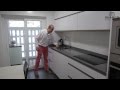 Video cocinas modernas Blancas sin tiradores