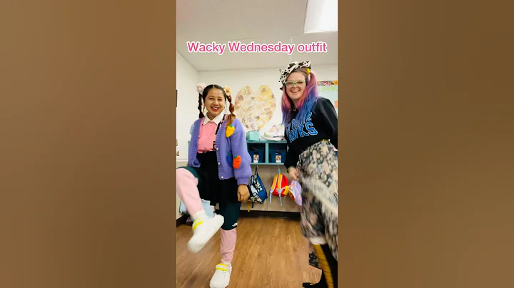 Wacky Wednesday outfit ! 🥰💖💝 #wacky #wackywednesday #wackywednesdayoutfit #teacher #prekteacher
