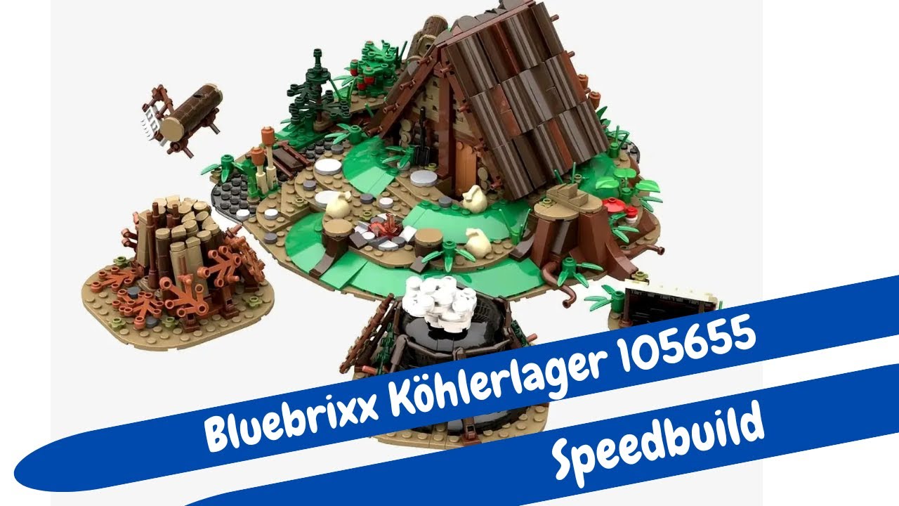 Bluebrixx Köhlerlager 105655 / Speedbuild