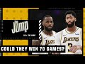 Perk thinks the Lakers could approach 70 wins this season 👀 | The Jump