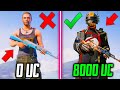 ПРОКАЧАЛ АККАУНТ НА 8000 UC В PUBG MOBILE! ПРОКАЧКА АККАУНТА В ПУБГ МОБАЙЛ! НОВЫЙ МИФИК?