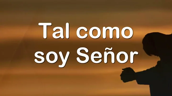 Tal como soy   Jesús Adrián Romero Con letra Musica Cristiana para exaltar a Dios