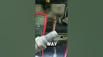 how to test your oxygen sensors manually  #automobile #mechanic