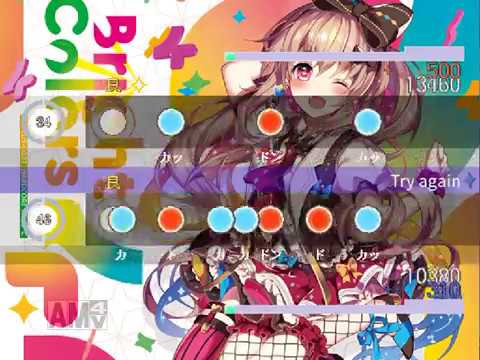 【太鼓さん次郎】Try again/USAO 【創作譜面】