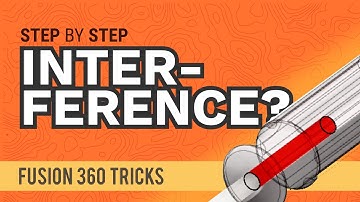 What Does the Interference Command Do in Fusion 360? | #fusionFridays