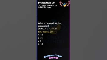 Python Quiz Time – Test Your Skills!