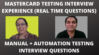 MasterCard Testing Interview Experience | Real Time Interview Questions and Answers