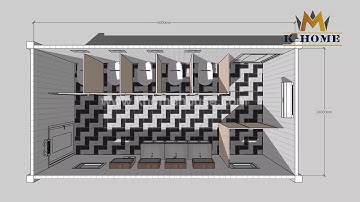 Ablution Containers - Portable Toilet Blocks built out of Prefab Container Cabin