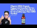 Cliganic USDA Organic Peppermint Essential Oil, 1oz - 100% Pure Natural Undiluted