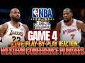 🔴LAKERS VS ROCKETS │ Game 4 - 2026 NBA WEST PLAYOFFS  Basketball Play-By-Play Reaction &amp; Scoreboard
