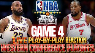 🔴LAKERS VS ROCKETS │ Game 4 - 2026 NBA WEST PLAYOFFS  Basketball Play-By-Play Reaction & Scoreboard screenshot 2