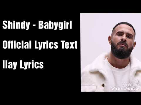 Shindy - Babygirl [Text] (Official Lyrics Text)